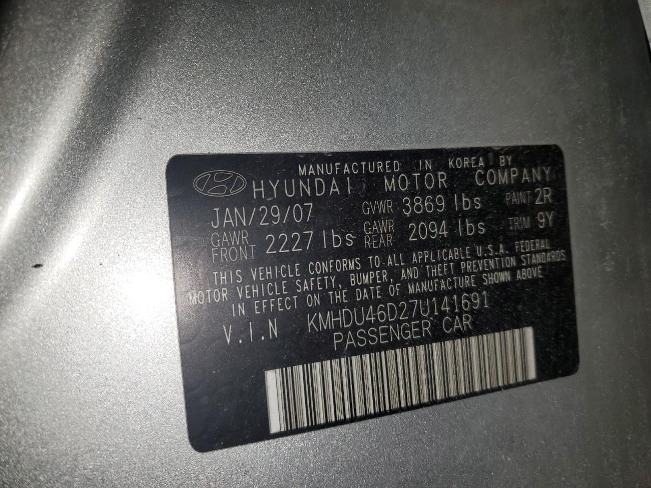 2007 Hyundai Elantra - Image 14