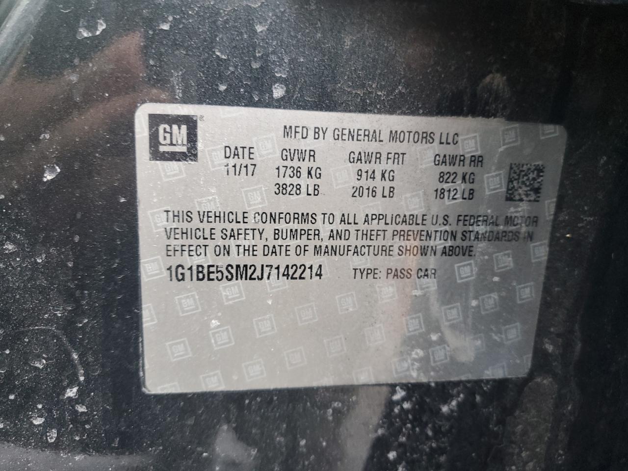 2018 Chevrolet Cruze - Image 13