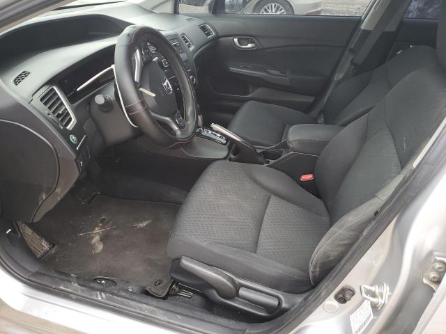  HONDA CIVIC 2015 Серебристый