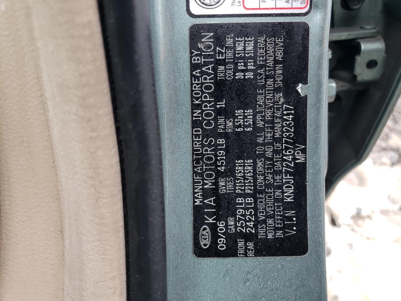 2007 Kia Sportage - Image 13