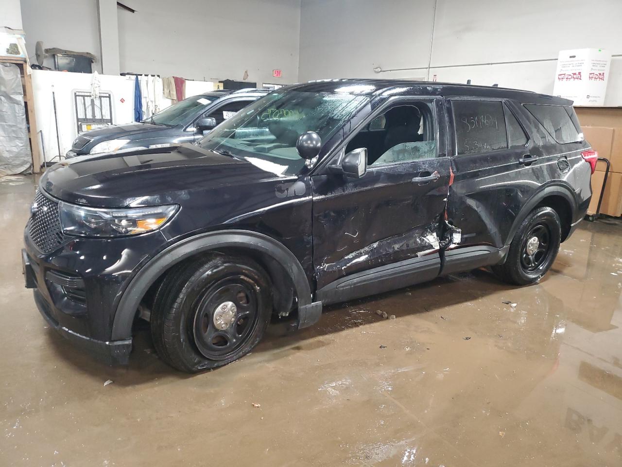 2022 Ford Explorer Police Interceptor en Venta en Elgin, IL - Side
