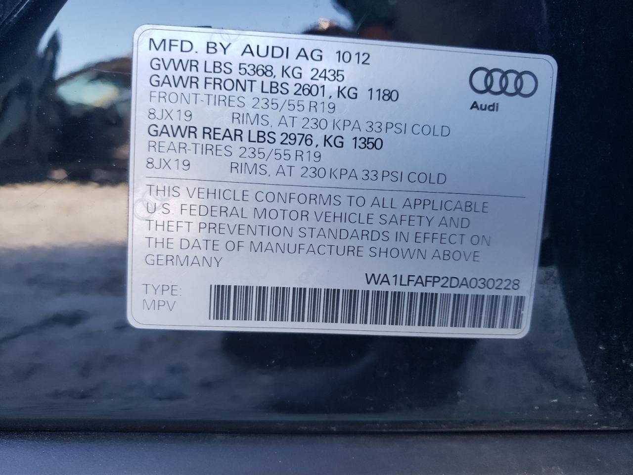 2013 Audi Q5 - Image 13