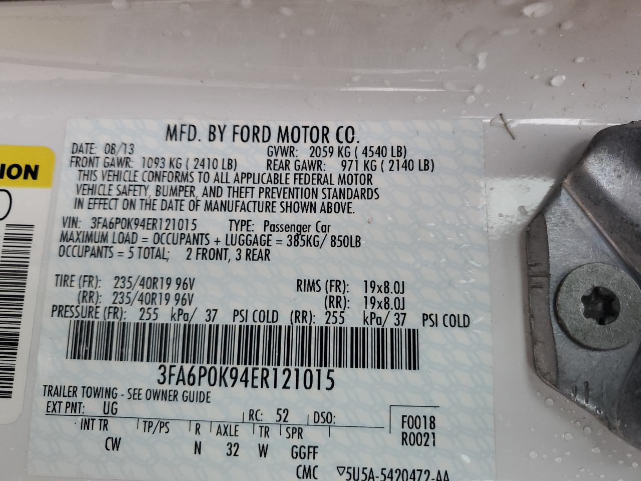 2014 Ford Fusion - Image 12