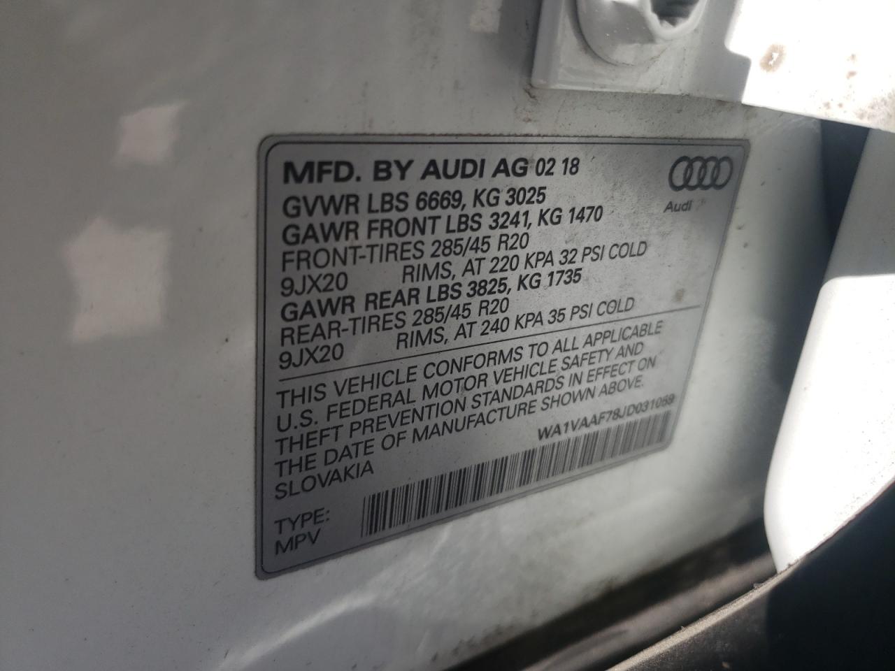 2018 Audi Q7 - Image 15