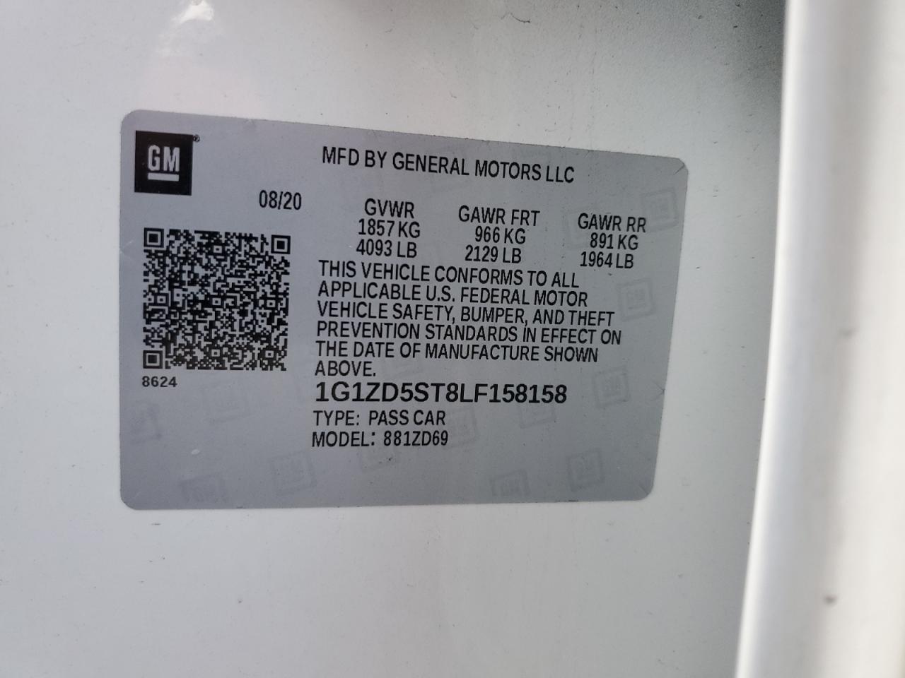 2020 Chevrolet Malibu - Image 14