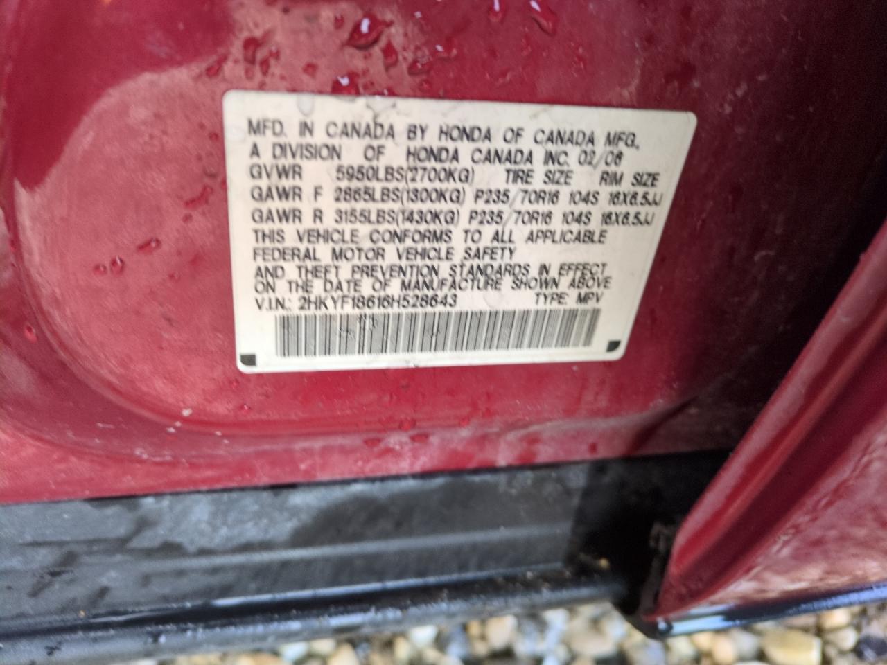 2006 Honda Pilot - Image 12