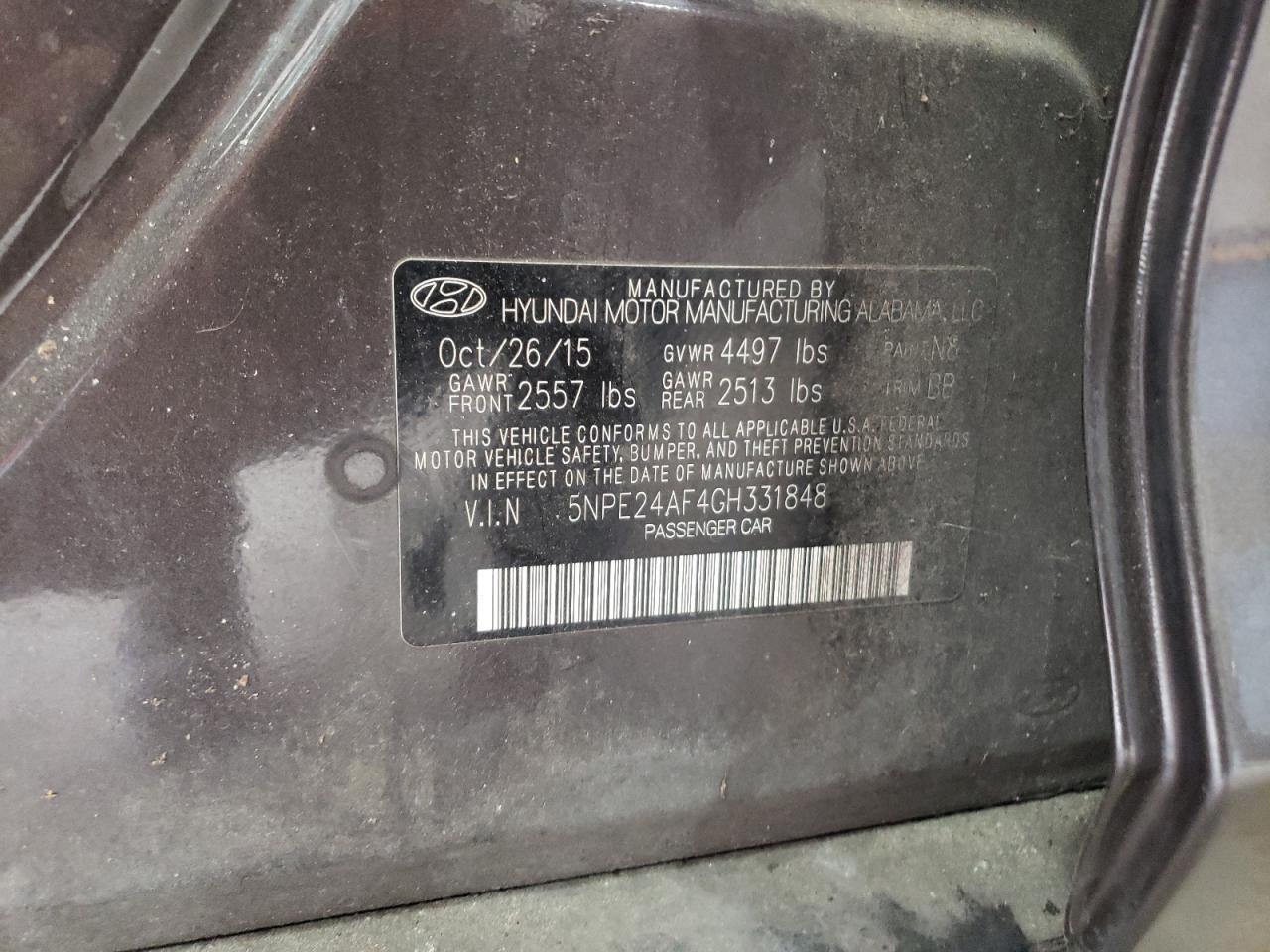 2016 Hyundai Sonata - Image 12
