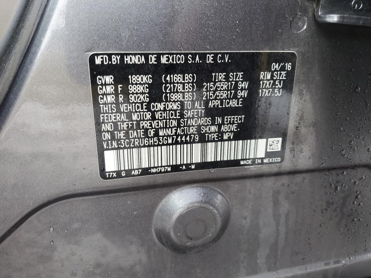 2016 Honda HR-V - Image 13