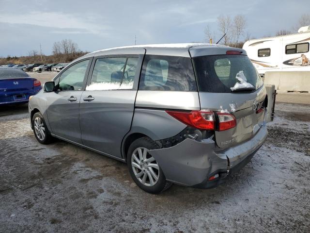 Crossovers MAZDA 5 2012 Srebrny