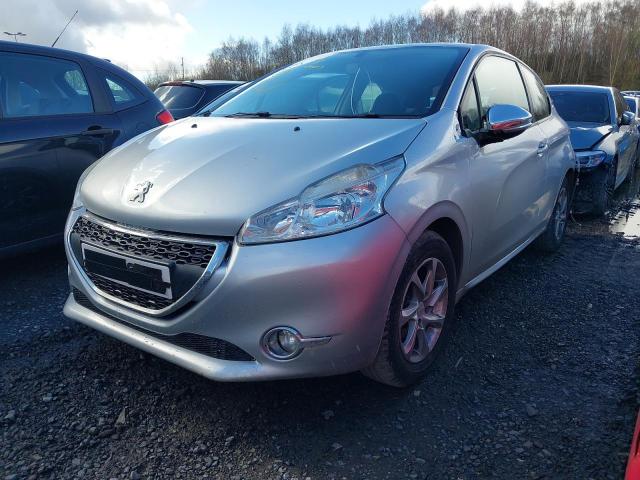 2013 PEUGEOT 208 ACTIVE for sale at Copart WOLVERHAMPTON