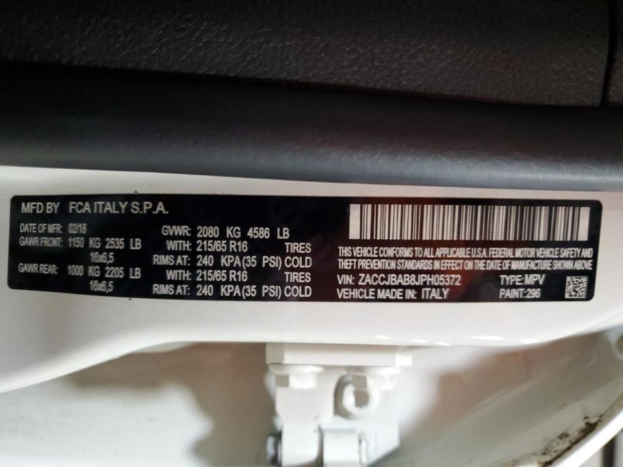 2018 Jeep Renegade - Image 14