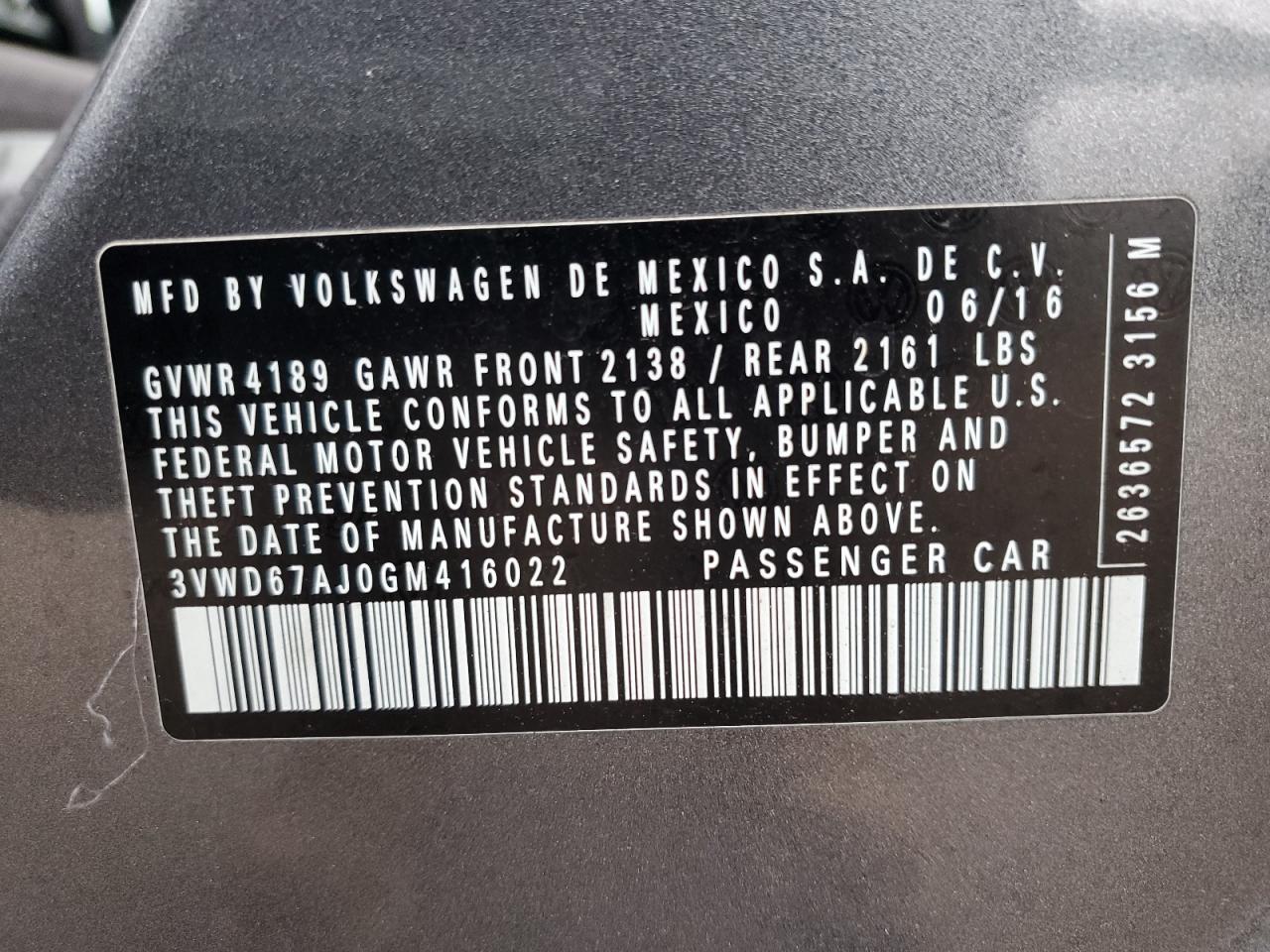 2016 Volkswagen Jetta - Image 12
