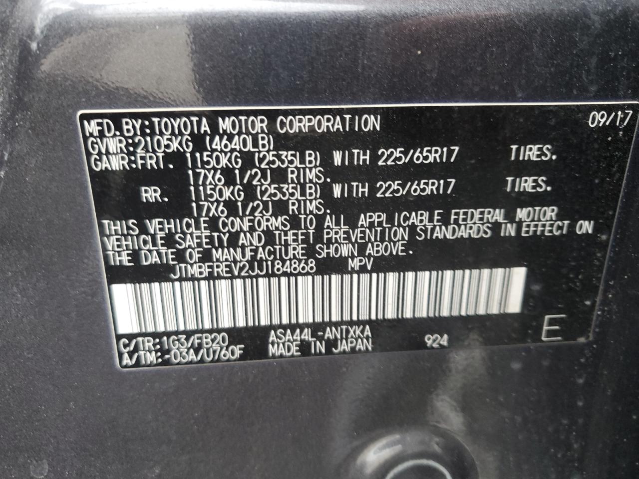 2018 Toyota RAV 4 - Image 13