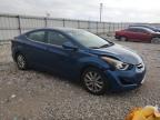 2015 Hyundai Elantra Se na sprzedaż w Lawrenceburg, KY - Front End