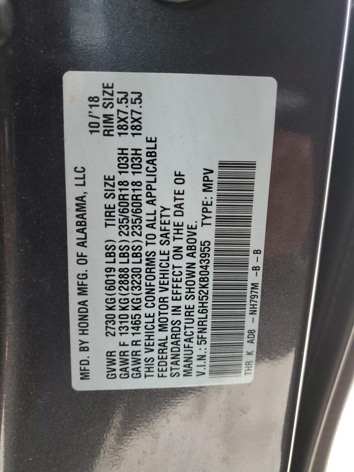 2019 Honda Odyssey - Image 13
