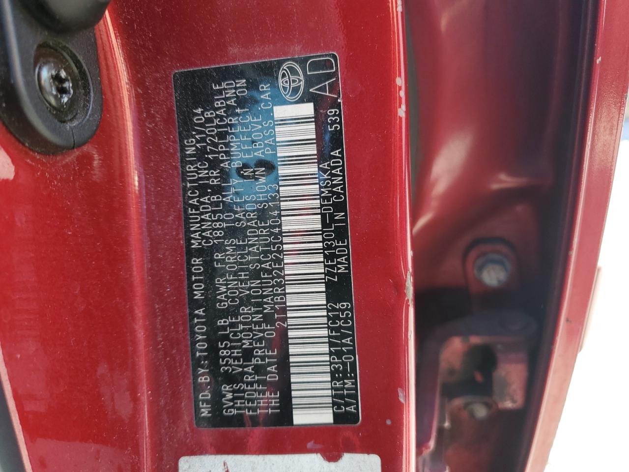 2005 Toyota Corolla - Image 12