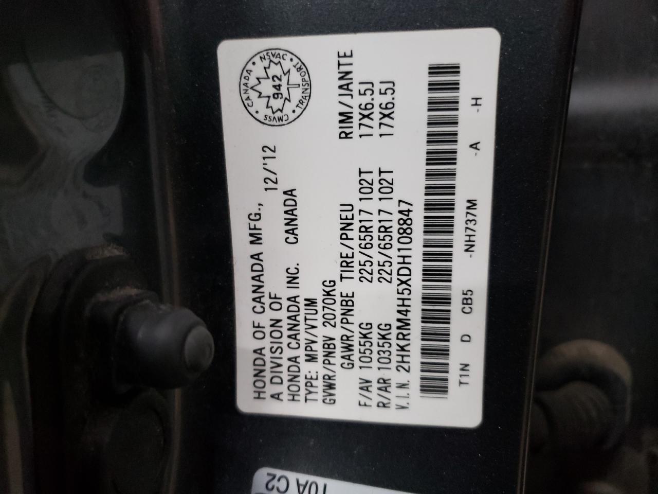 2013 Honda CR-V - Image 13