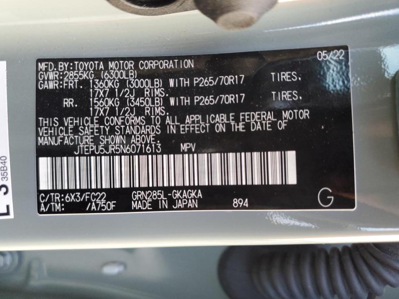 2022 Toyota 4Runner - Image 13
