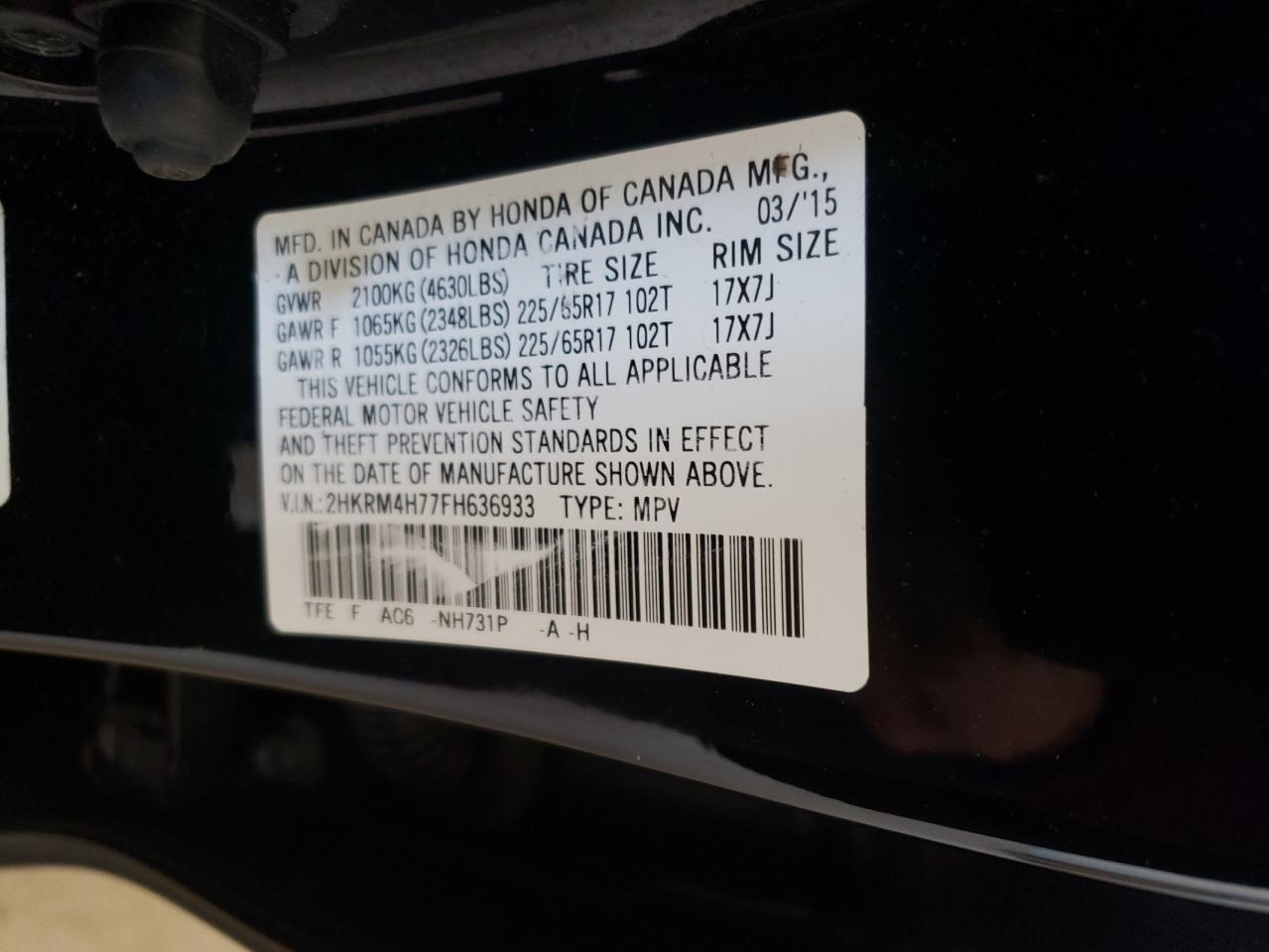2015 Honda CR-V - Image 13