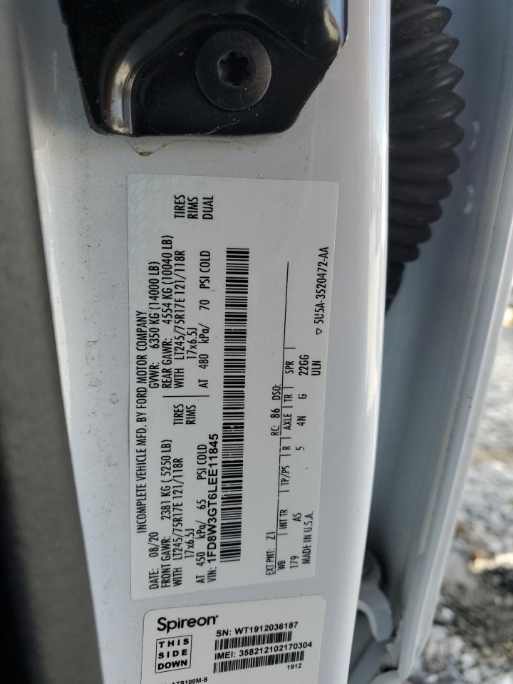 1FD8W3GT6LEE11845 FORD F350 2020