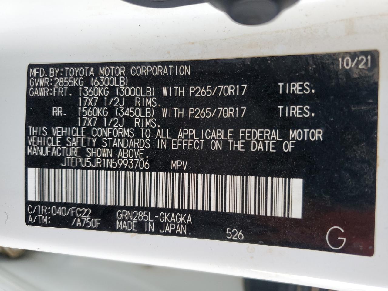 2022 Toyota 4Runner - Image 12