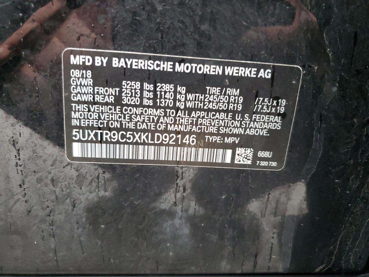 2019 BMW X3 - Image 14