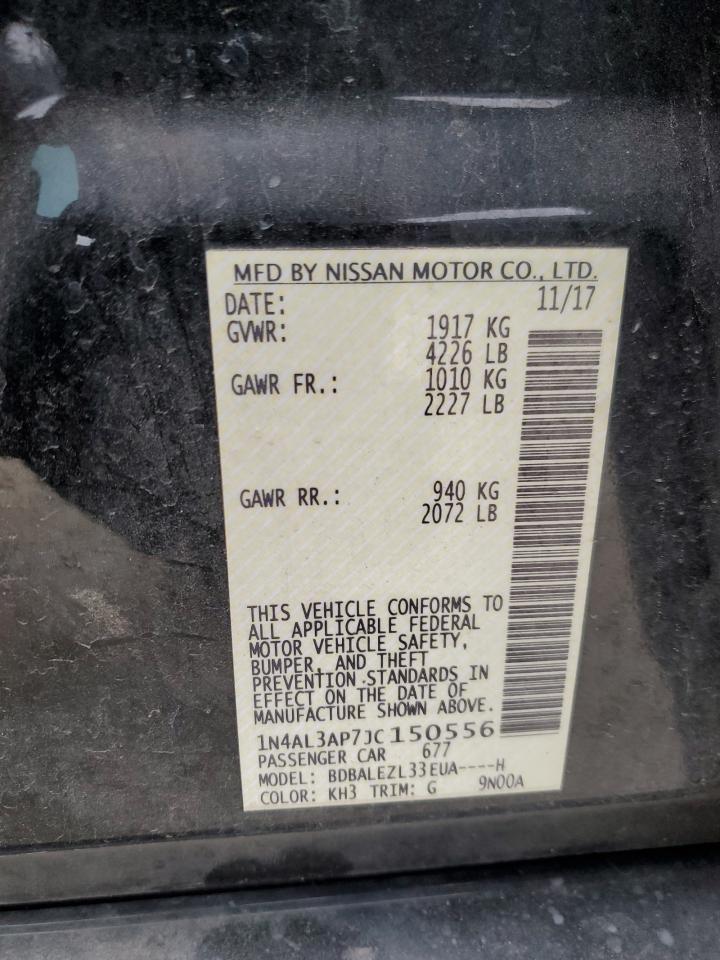 1N4AL3AP7JC150556 NISSAN ALTIMA 2018