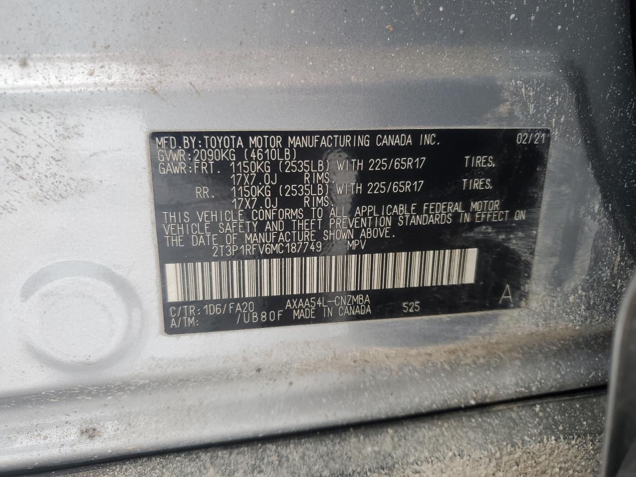 2021 Toyota RAV 4 - Image 13