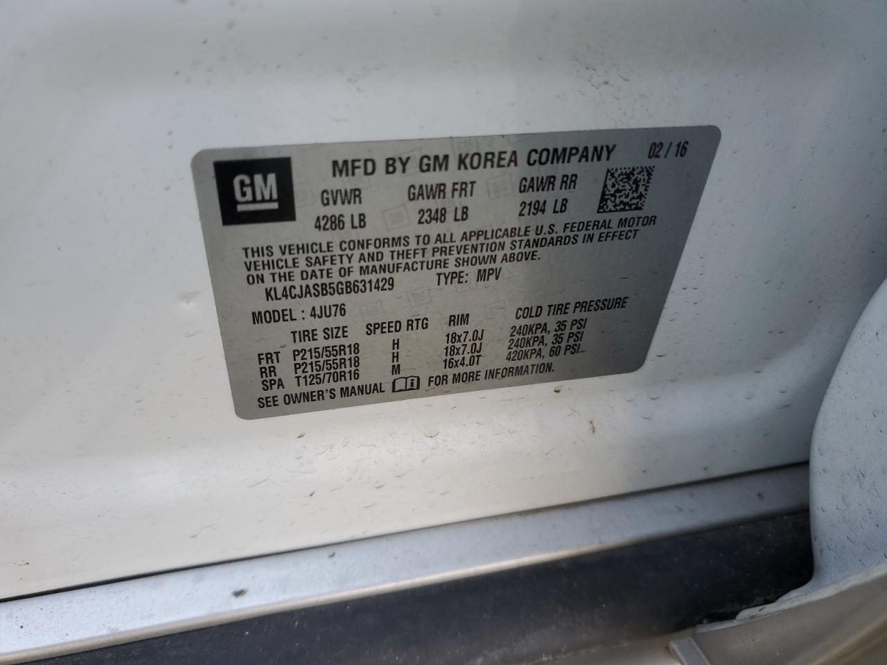 2016 Buick Encore - Image 15