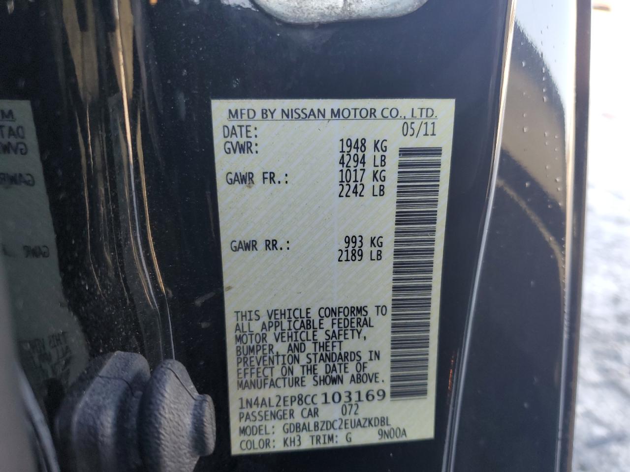 2012 Nissan Altima - Image 14