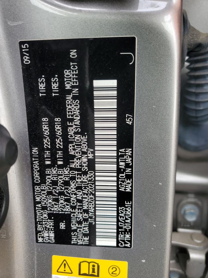 2015 Lexus Nx 200T VIN: JTJYARBZ0F2021330 Lot: 43613805