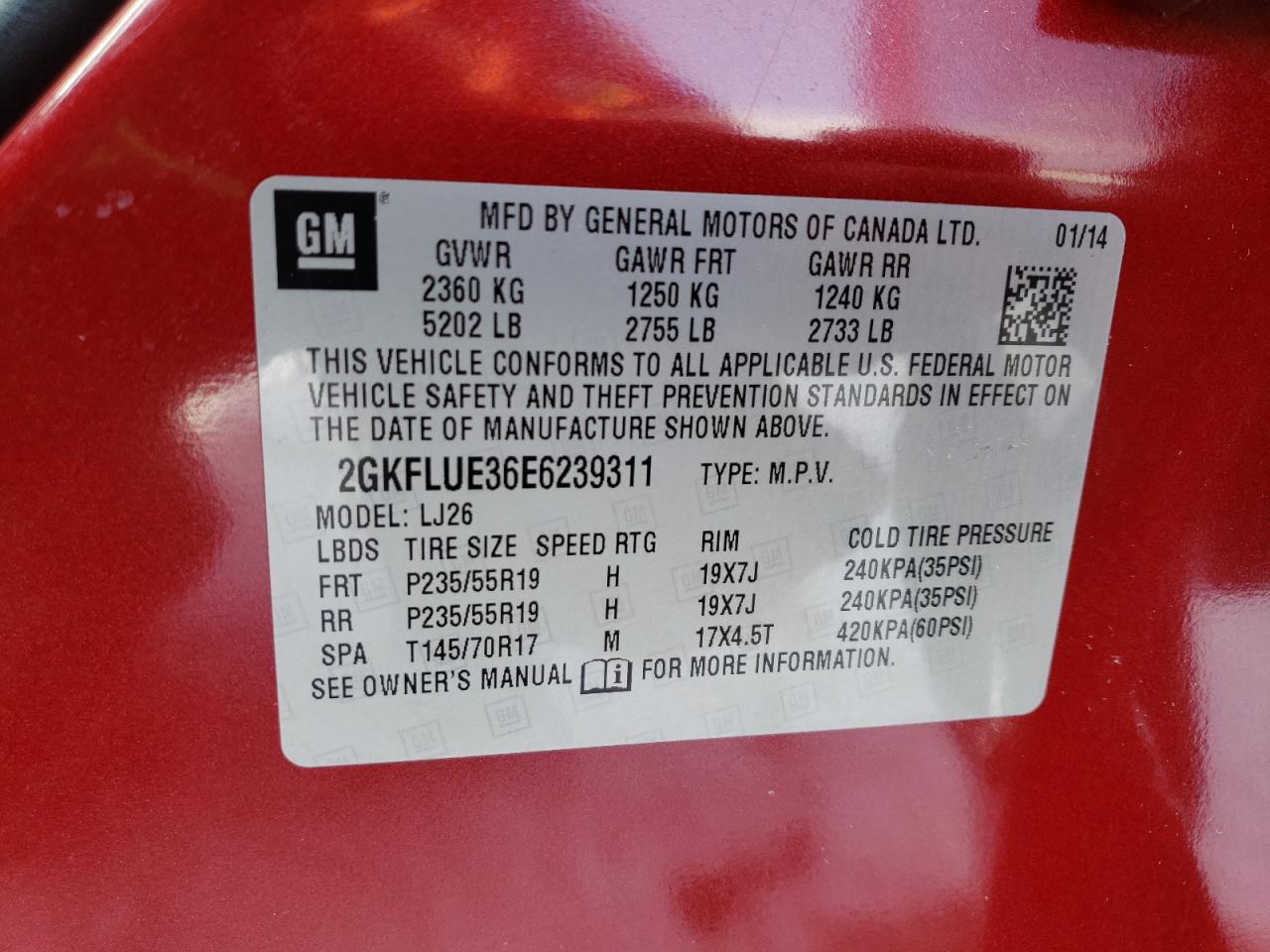 2014 GMC Terrain - Image 13