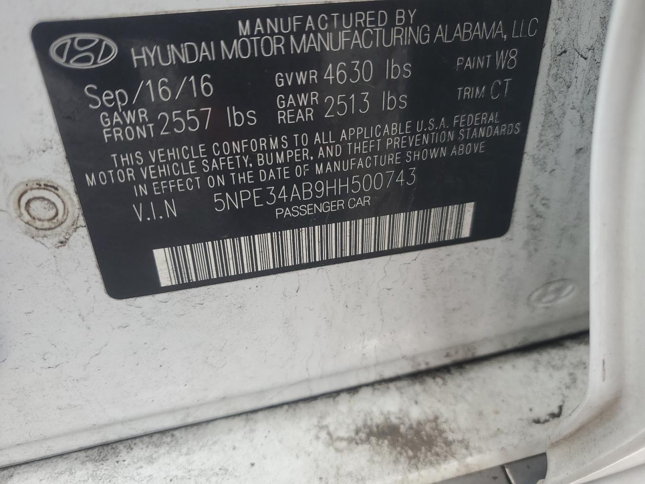 2017 Hyundai Sonata - Image 12
