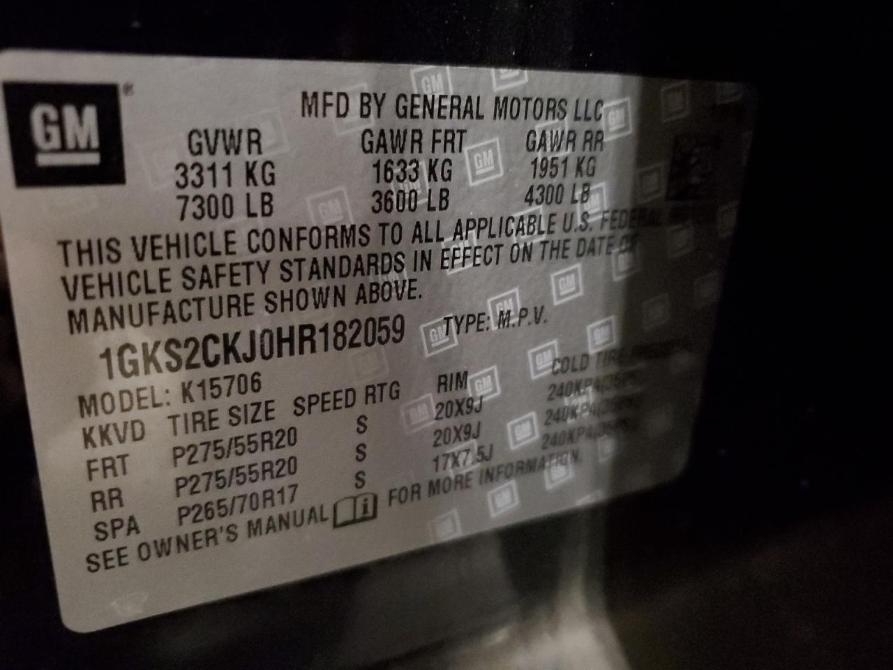 2017 GMC Yukon - Image 13