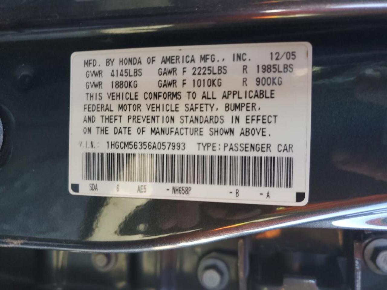 2006 Honda Accord - Image 12
