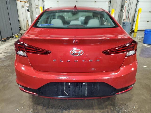  HYUNDAI ELANTRA 2020 Red