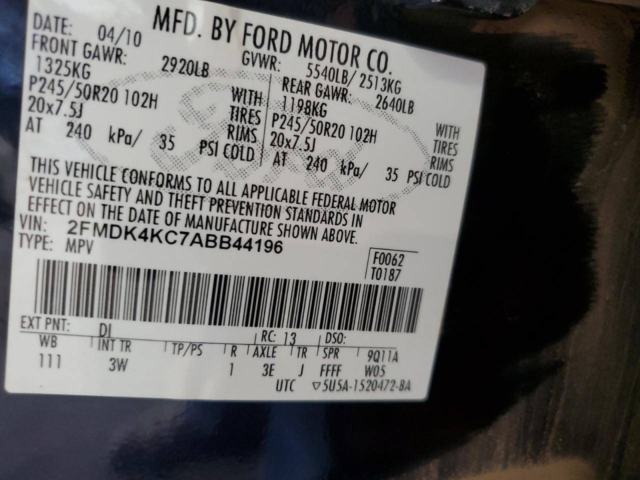 2010 Ford Edge - Image 13
