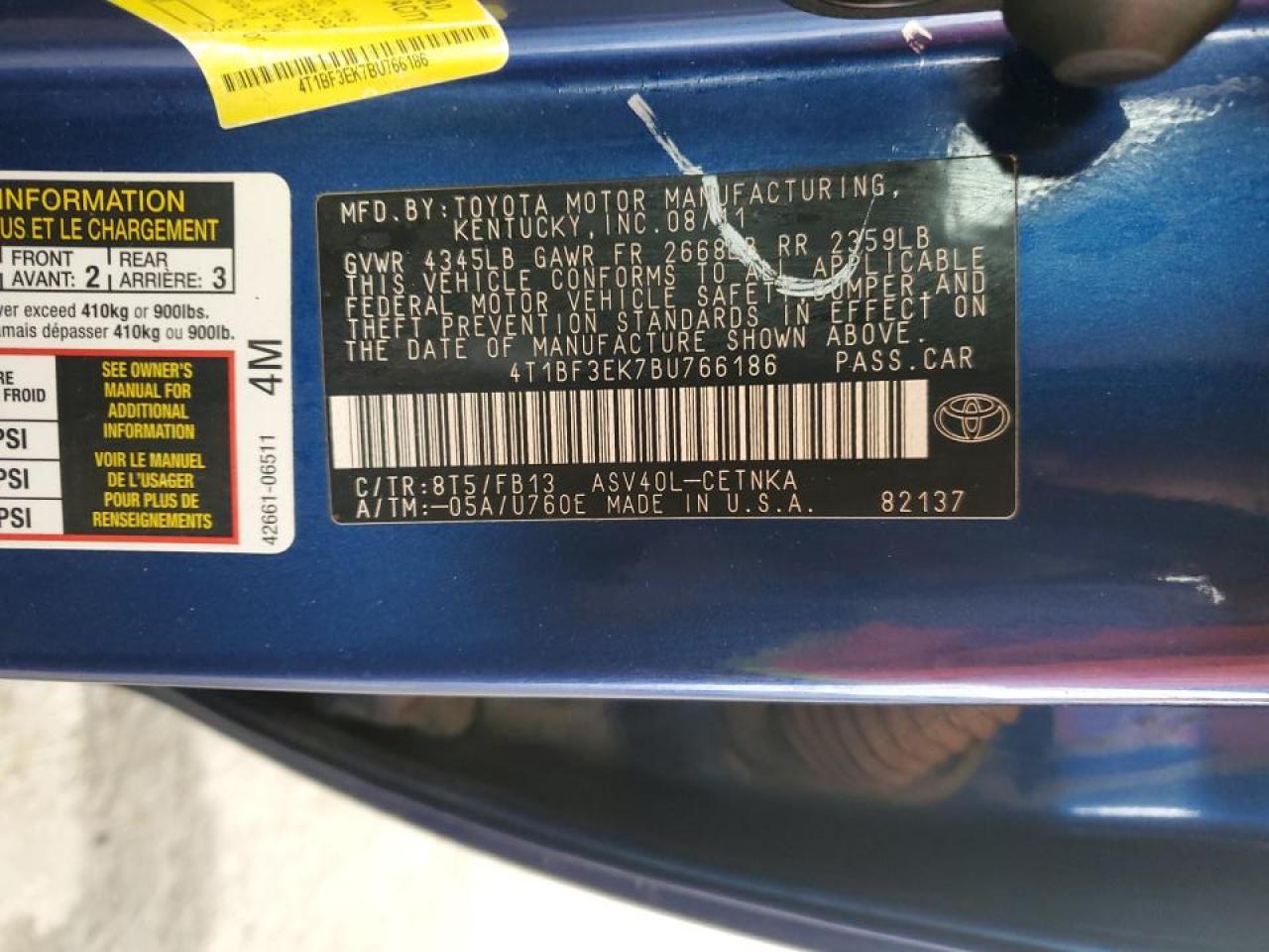 2011 Toyota Camry - Image 14