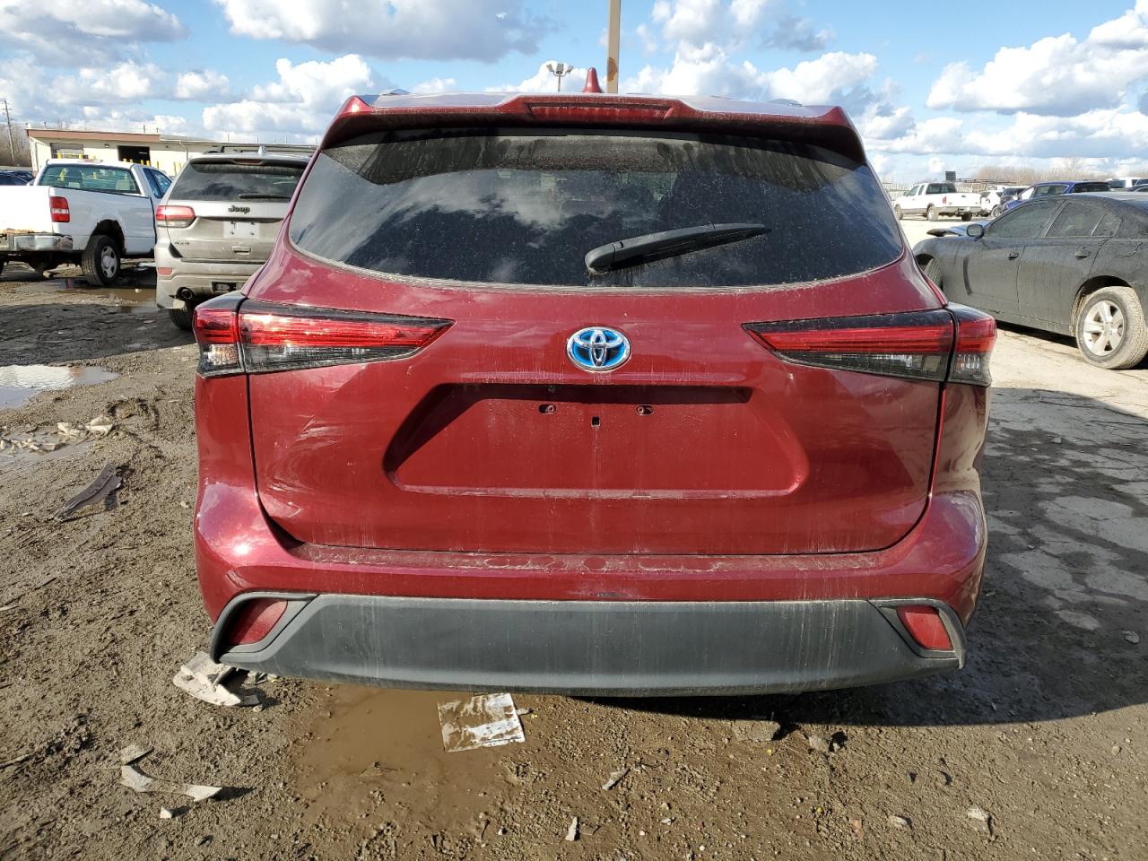 2021 Toyota Highlander Hybrid Platinum VIN: 5TDFARAH1MS010541 Lot: 46156195