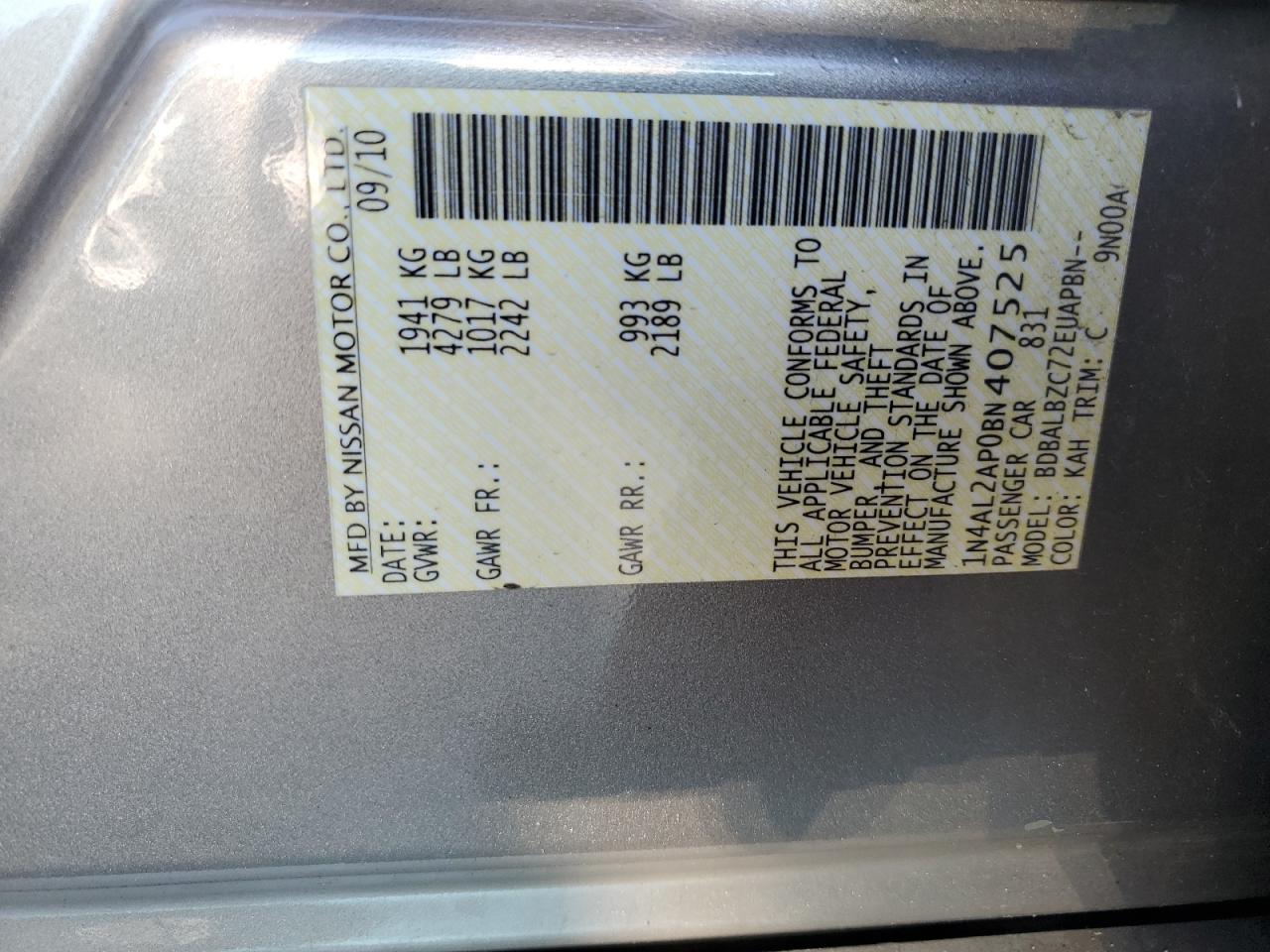 2011 Nissan Altima - Image 12