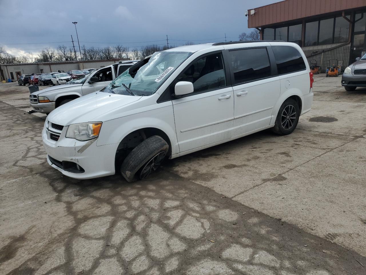 2017 Dodge Grand Caravan Gt იყიდება Fort Wayne-ში, IN - Rollover