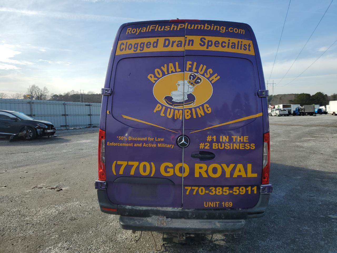 2019 Mercedes-Benz Sprinter 2500/3500 VIN: WD3PF1CD9KP042169 Lot: 45392725