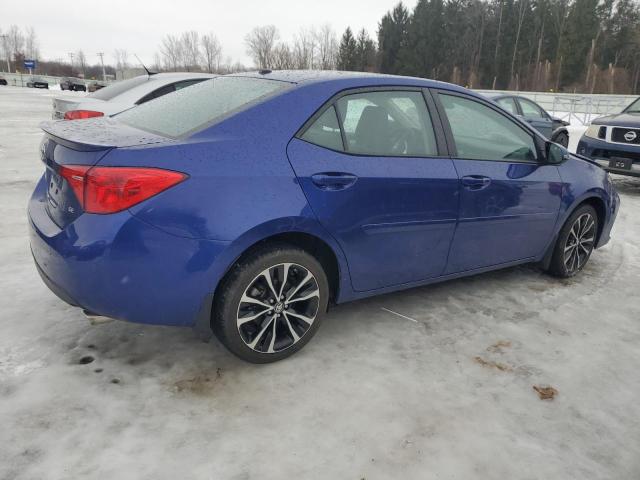 TOYOTA COROLLA 2017 Granatowy