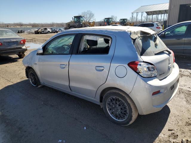 Hatchbacks MITSUBISHI MIRAGE 2017 Silver