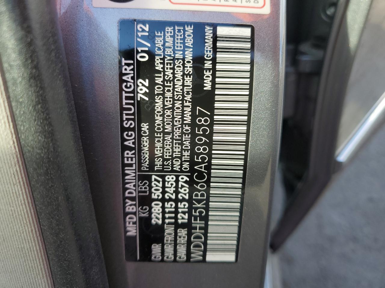 2012 Mercedes-Benz E-klasse - Image 12