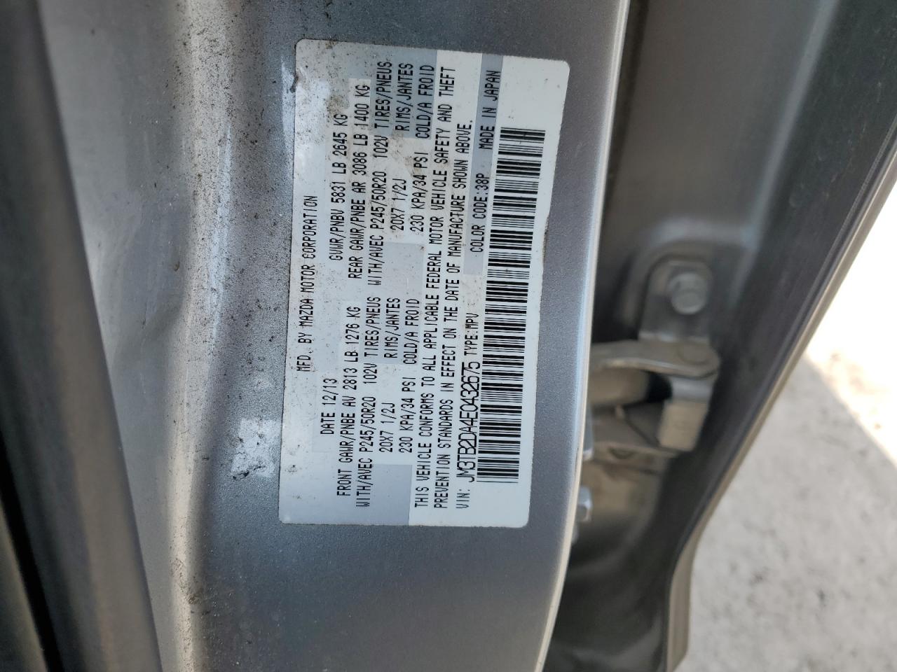 2014 Mazda CX-9 - Image 15