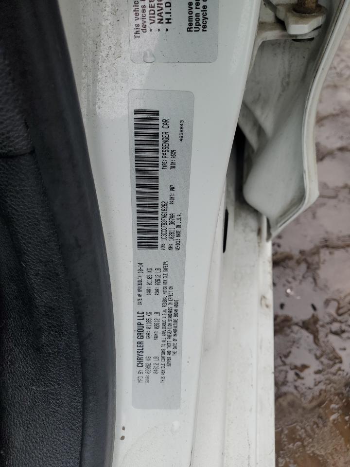 2015 Chrysler 200 Lx VIN: 1C3CCCFB3FN618282 Lot: 45166185