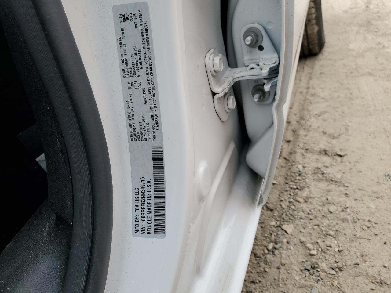 2022 RAM 1500 - Image 12