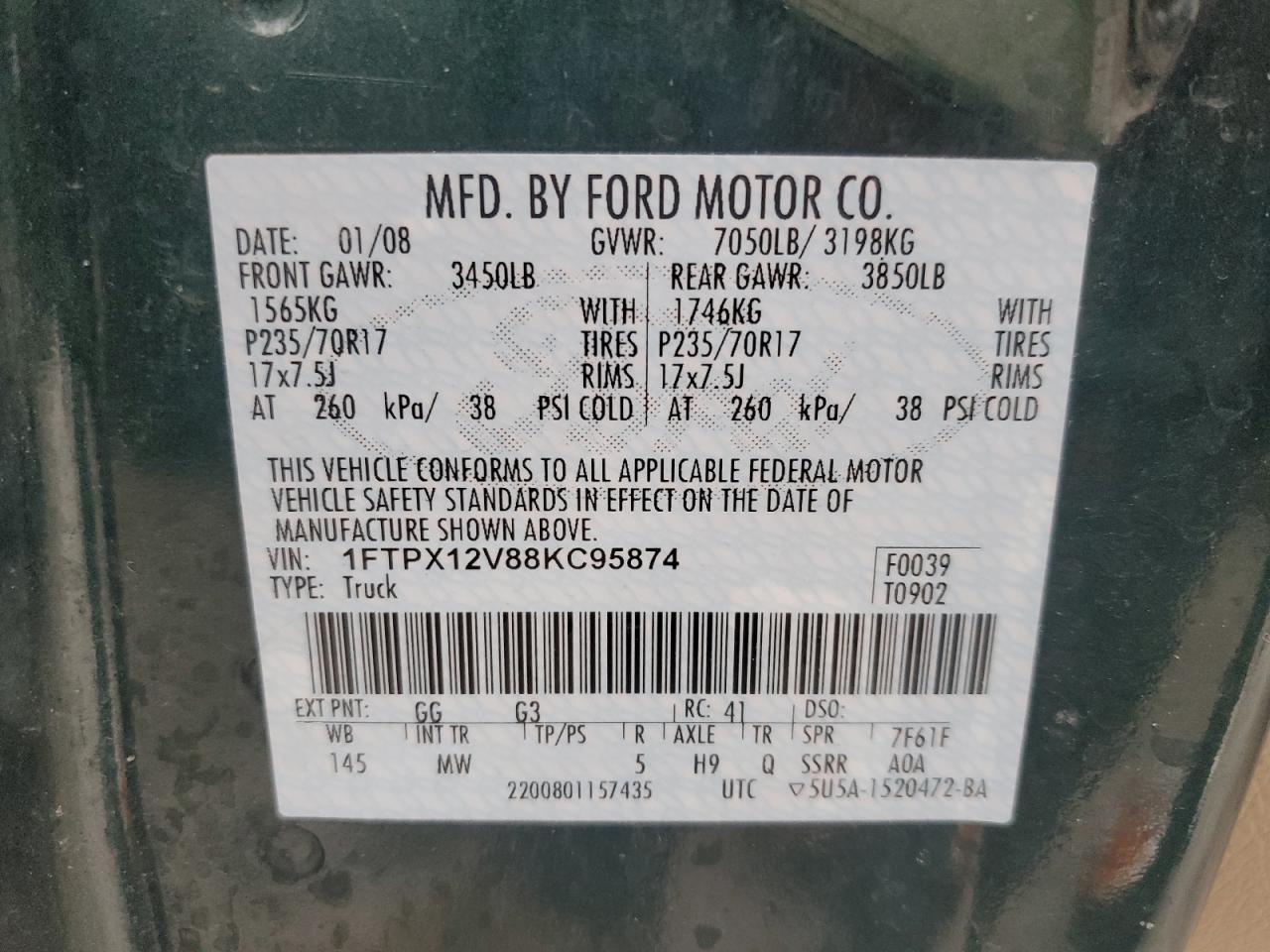 2008 Ford F-150 - Image 13