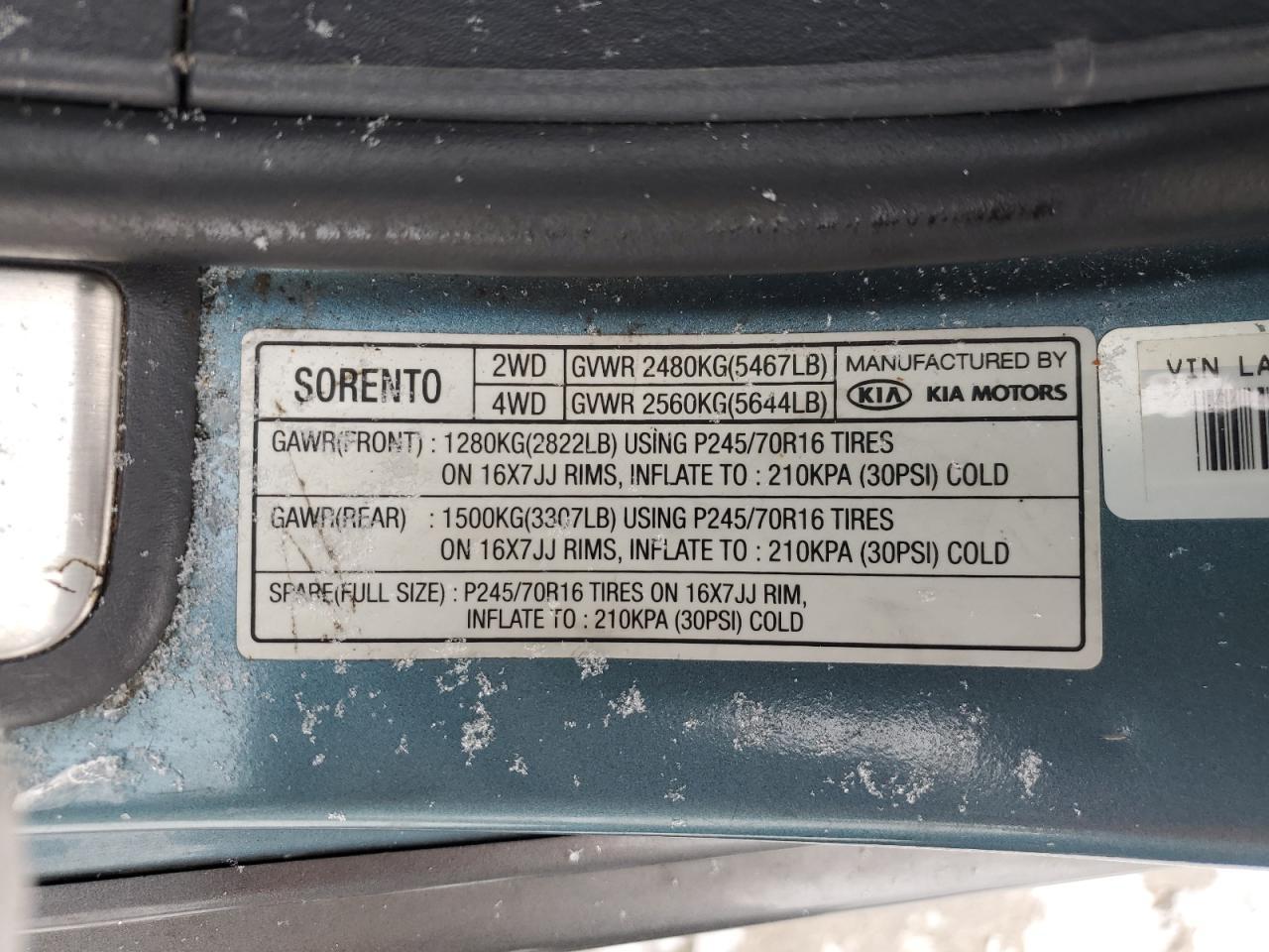 2003 Kia Sorento - Image 13